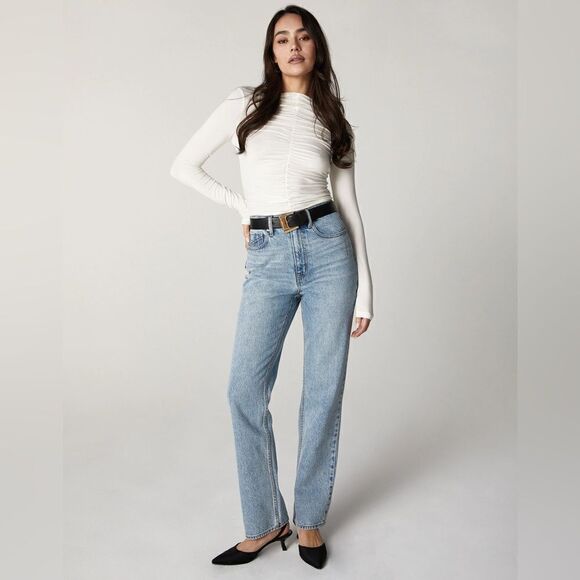 Unpublished Rae High Rise Straight Leg Jeans - Picture 2 of 12
